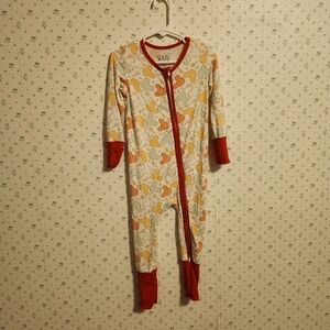 Toddler Bamboo Mickey Mouse Sip-up pjs